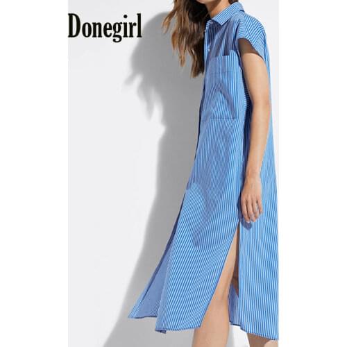 Летние платья в полоску Donegirl China At AliExpress