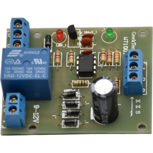 WT100 Electric Liquid Level Controller Sensor Module Auto Open Water Level Detection Board Electronic Components