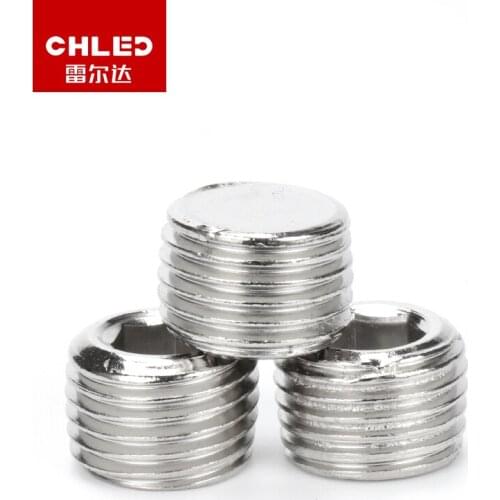G1/8" 1/4" 3/8" 1/2"PT External Thread Socket Head Socket Pneumatic Fittings Plug to Prevent Air Leakage