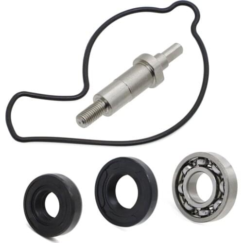 Water Pump REBUILD KIT For HONDA CRF450R 2002-2008 2006 Shaft/Bearings/Seals CRF450 R CRF 450 R 2005 2007 2004 2003