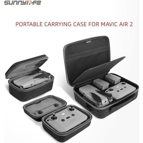 Mavic Air 2 Bag Portable Carrying Case Multi-functional Shoulder Bag Drone Bag Remote Controller Storage Bag for DJI Mavic Air 2