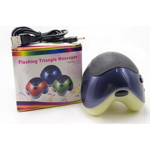 Health care fields UFO triangle massager, electric massager mini massager massage therapy cervical machine