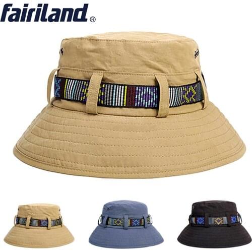 Black/Grey/Khaki Golf Bucket Hat 100% Cotton Camping Foldable Camping Sunhat Boat Cap Outdoor Accessories Booney Hat