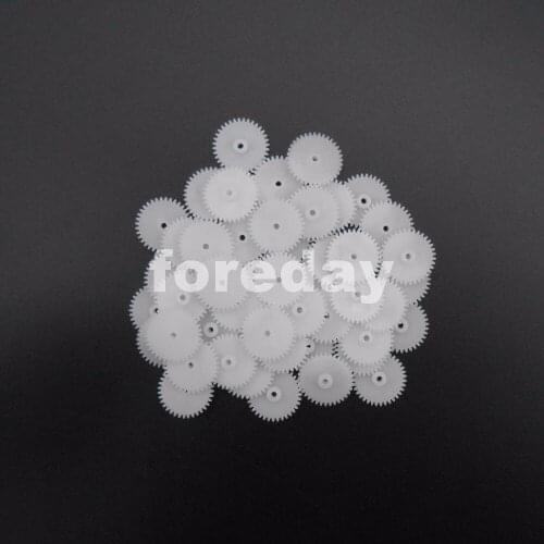 50PCS 36T Plastic Spur Gear 0.5 Modulus Teeth=36 Aperture: 1.95mm Spur Gears Thickness:4-5MM NEW HQ 0.5M DIY Accessorie*FD475X50