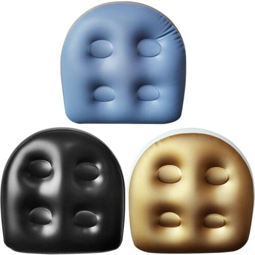 PVC SPA Seat Cushion Bathing Pool Inflatable Water Injection Dual-Purpose Cushion for Hot Spring Tub Seat Pad Pillow