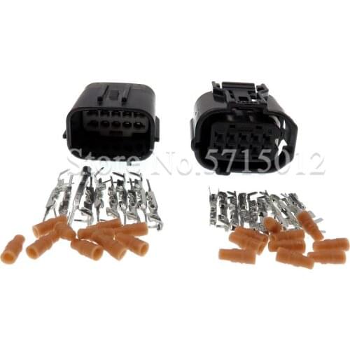 10 Hole 12380 6189-1134 6188-0696 Waterproof Automotive Socket Distance Sensor Connector For Toyota 90980-12380
