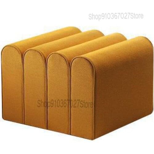 Nordic Ins Net Red Toast Shoe Replacement Stool Creative Makeup Stool Sofa Foot Piano Stool Fashion Designer Stool