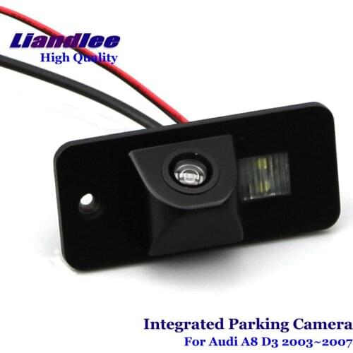 Special Integrated Rear Camera For Audi A8 D3/S8/4E 2003-2007 Car DVD Player Camera HD SONY CCD CHIP Alarm System Accessories
