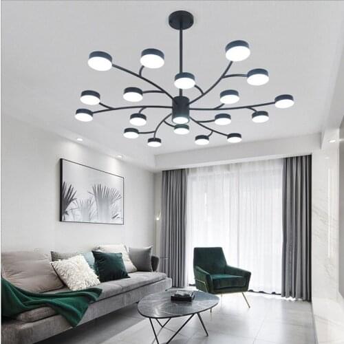 LED Chandelier For Living room bedroom lustre plafonnier Minimalist Bedroom Chandelier Lighting indoor fixture
