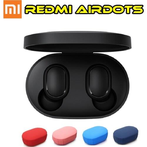100% Xiaomi Redmi Airdots Xiaomi TWS Stereo Wireless earphone Voice control Bluetooth 5.0 Noise reduction Tap Control