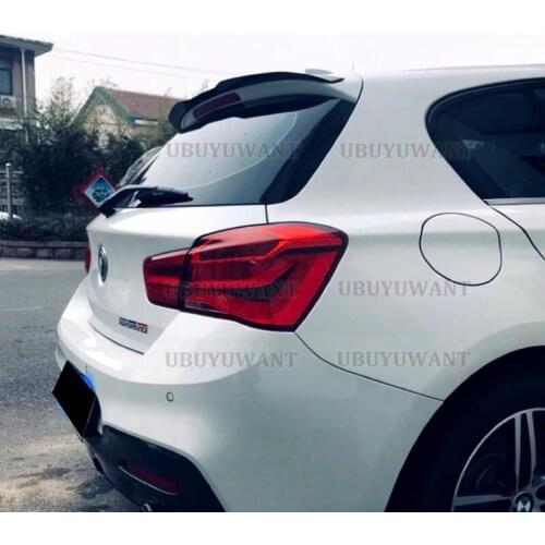 UBUYUWANT Roof Hatchback Spoiler For BMW 1 Series F20 F21 2012-2020 Car Tail Wing Decoration Spoiler For BMW E87 E84 X1 X5 F15