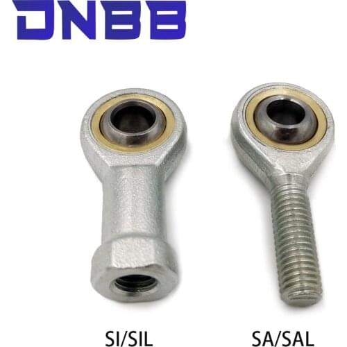 1pcs Inner Hole 5mm To 30mm Metric Male Left, Female Right Hand Thread Rod End Joint Bearing