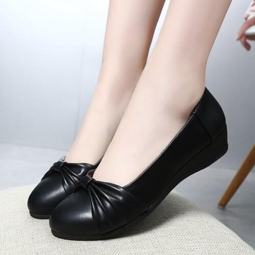 Women Fashion Comfortable Soft Jelly Flat Shoes Lady Waterproof Bow Tie Flats Cute Sweet Shoes Zapatos Planos De Mujer NVX433