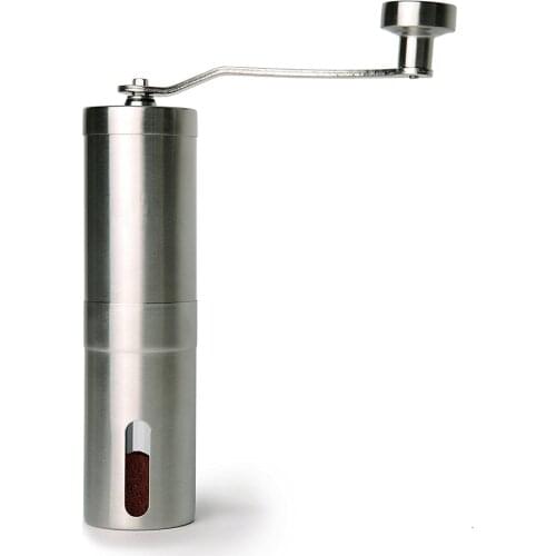 1x Kitchen Stainless Steel Coffee Mill Adjustable Coffee Bean Manual Grinder Grinding Tool For Coffee Beans