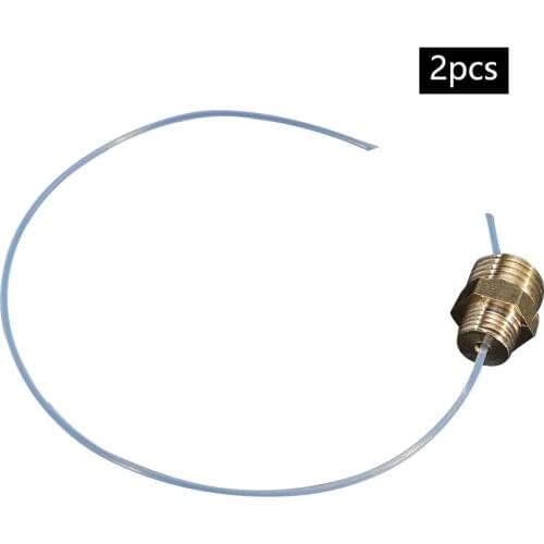 2PCS Car Accessory Liquid Water Pipe Hose Tube Connector Copper for Tornador Cleaning Wash Washing Gun Quick Deliver