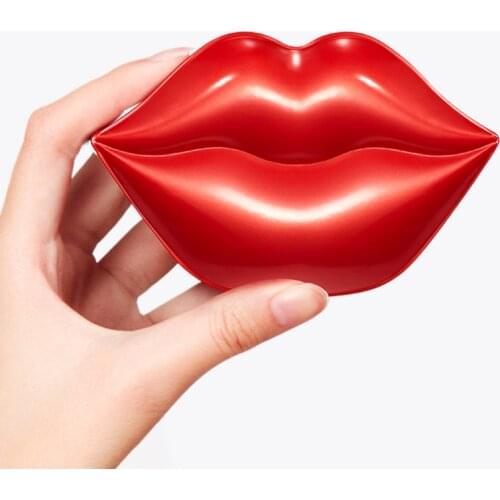 20pcs Cherry Water Condensation Moisturizing Lip Mask Water Moisturizing Anti Chapped Lip Wrinkles Fades Lip Lines Lip Masks