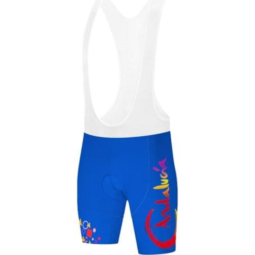 2021 spain ANDALUCIA mens cycling shorts personalizado ropa crossfit hombre camisetas ciclista hombre