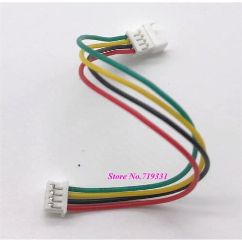 10pcs JST 1.25mm PicoBlade 4-Pin Male to Female Housing Connector Extension wire 100mm