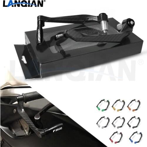 For Yamaha FJ600 FZ600 Motorcycle Aluminum Brake Clutch Levers Guard Protection FJ 600 1984 1985 FZ 600 1986 1987 Accessories