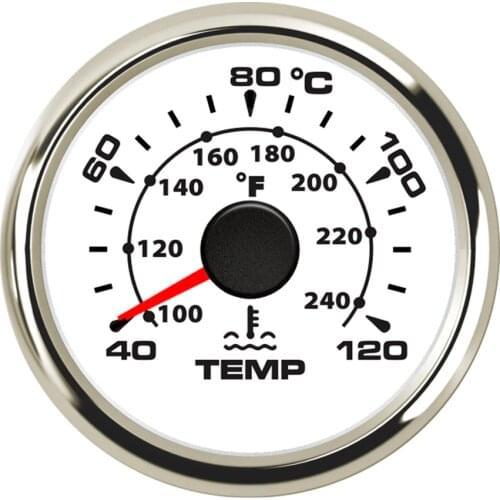 1pc 52mm 287.4~22.4ohm Water Temp Gauges 40-120Degree Water Temp Sensors M14x1.5 M16x1.5 NPT38 Sending Unit 8 Kinds Backlight
