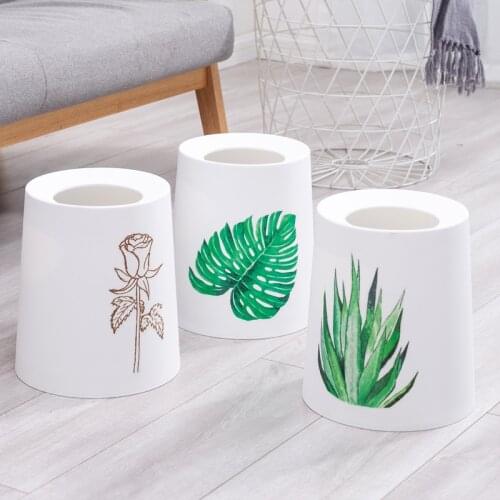 8/12L Double-layer Kitchen Trash Bin Stacked Sorting Trash Can Recycle Trash Bin Household Separation Waste Can Bathroom Storage