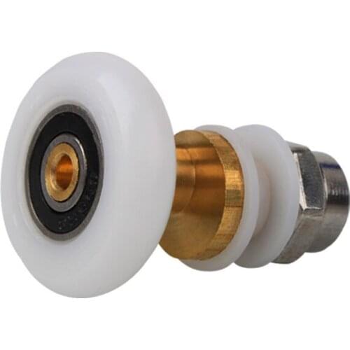 The old pulley eccentric wheel is suitable for bathroom glass sliding door pulley and shower door accessories