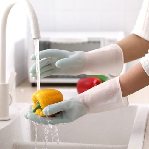 Latex Nitrile Gloves Dishwashing/Kitchen/Work/Food/Rubber/Garden/Washing gloves White Gloves