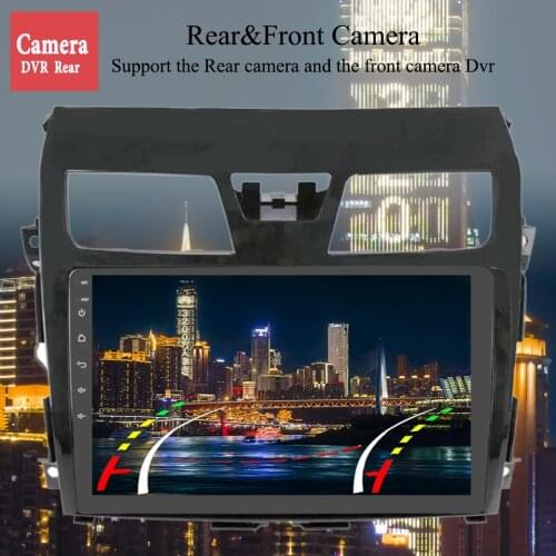 10.1" ips screen gps monitor Unit tape with 4g wifi gps navi audio av Android 10.0 For Nissan Altima Teana 2013-2019 Cassette