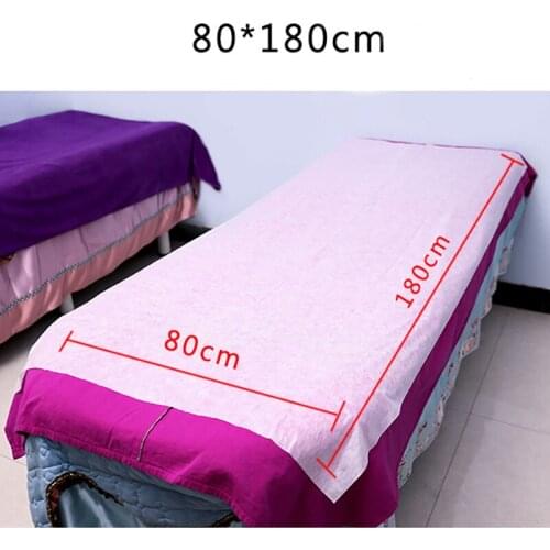 100pcs Disposable Bed Linen Beauty Salon Hotel Massage Oil-proof Travel Breathable Non-woven Sheets Mattress