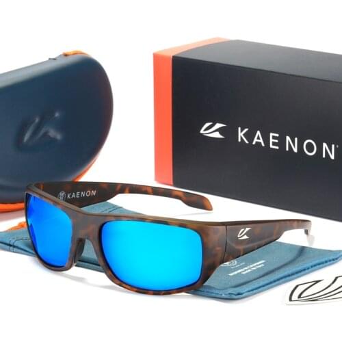 New Arrived Kaenon Polarized Sunglasses TR90 frame men Mirrored lens Brand Design Driving Fishing Sun glasses UV400 6 COLORS