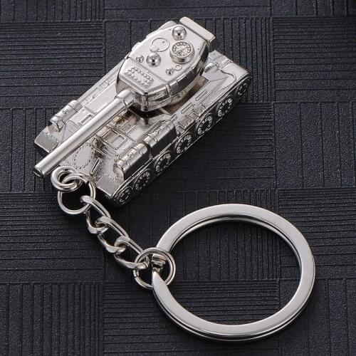 Man Car Key Ring World of Tanks Waist Hanging Buckle Gift Male Keychain Men Accessories Bag Charm Key Chains Duftgold