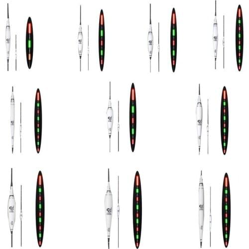 Nano Night Fishing Float Bite Alarm Fish Buoy Automatic Night Super Bright Electronic Luminous Glow In The Dark