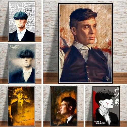 Peaky Blinders Season TV Series Canvas Painting Posters and Prints Wall Art Scandinavian Pictures for Home Cuadros Decoration