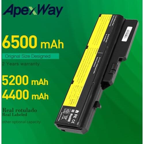 Laptop Battery For Lenovo IdeaPad G460 G560 V360 V370 V470 Z460 Z465 Z560 Z565 L09C6Y02 L09M6Y02 L09S6Y02 L10C6Y02 57Y6454