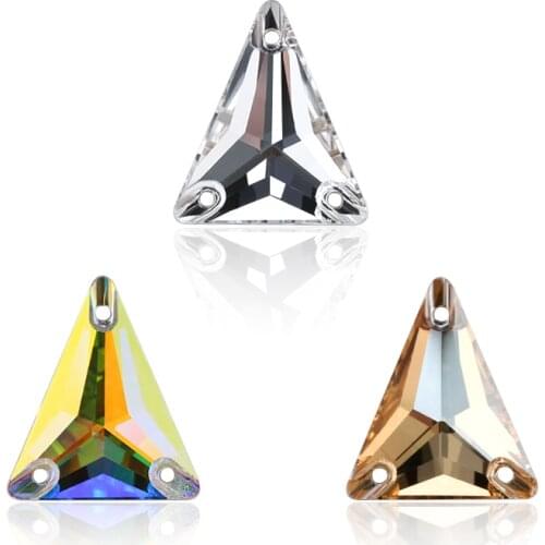 New Style 18*21mm,25*28mm Crystal AB AAAA Quality Sew on Stone Glass Rhinestone Sewing Rhinestones For Clothes