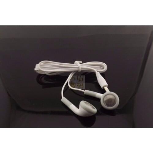 By bulk wholesale 200pcs High Quality Headset Earphone Headphone 3.5mm for iPhone 4 4S 5 5s 6 iPod Touch Nano Headphone Earbuds