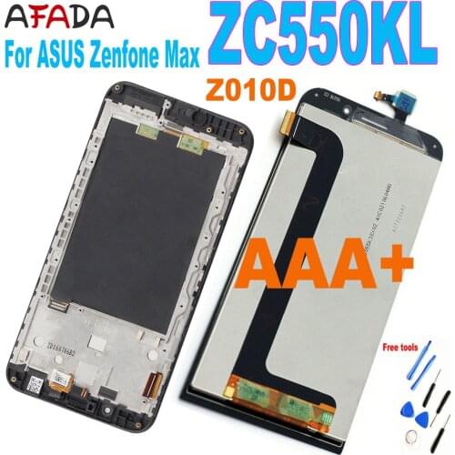 Original For ASUS Zenfone MAX ZC550KL Z010D Z010DA LCD Display + Touch Screen Digitizer Panel Sensor Module Glass Assembly
