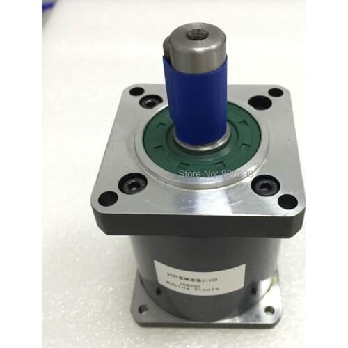 Nema23 Planetary Gearbox Gear Ratio 100:1 for Nema23 Stepper Motors Max 40Nm Shaft 14mm L70mm High Torque Planetary Reducer