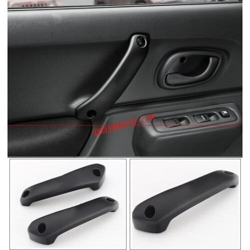 QDAEROHIVE Aluminum Alloy Internal Door Grab Handle Cover Sticker Suitable for Suzuki Jimny 2007-201