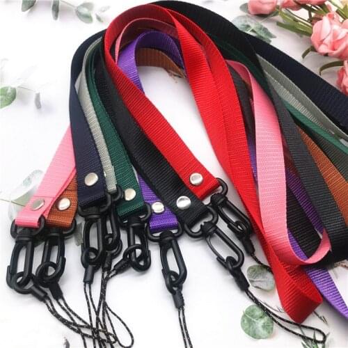 Mobile Phone Straps Hanging Neck Rope Lanyard para llaves for Phone USB Camera Card Name Badge bus pass holder keychain strap
