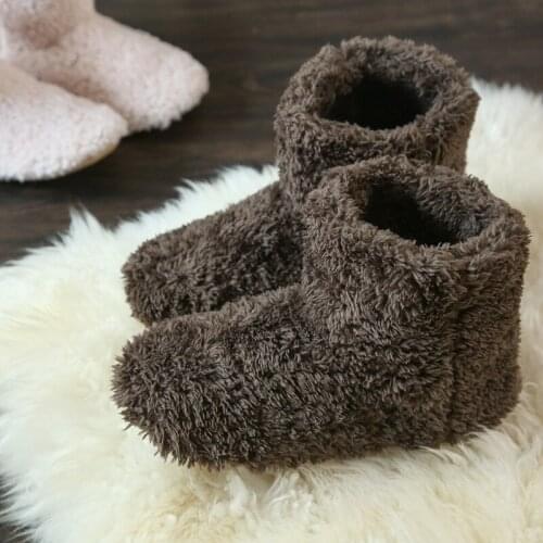 SunNY Everest Women Slipper Lovers Shoes Coral Velvet Indoor Cotton Shoes Warm Slippers Women Slipper Shoes Fake Fur Slippers