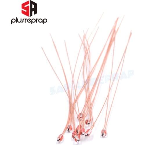 10pcs/lot 3950 Thermistors 100K OHM NTC for 3D Printer Reprap Mend Wholesale