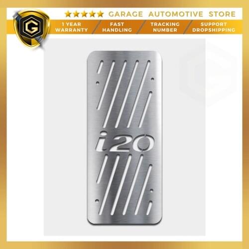 For Hyundai i20 Chrome Foot Rest Pedal-2014-2019