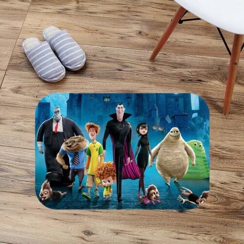 Living Room Door Mat Hotel Transilvaniao Printed Floor Mat Outdoor Rugs Bathroom Kitchen Carpet Anti-Slip Rug House Doormat
