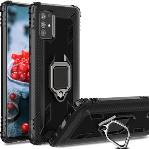 Dual-Layer Reinforced Case with Rotating Magnetic Ring Holder For Samsung A10 A20 A30 A40 A50 A70 S A21 A51 A71 A20E A90 5G A01