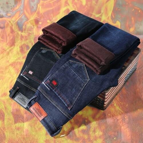 Мужские утепленные джинсы LFFMHMT China At AliExpress