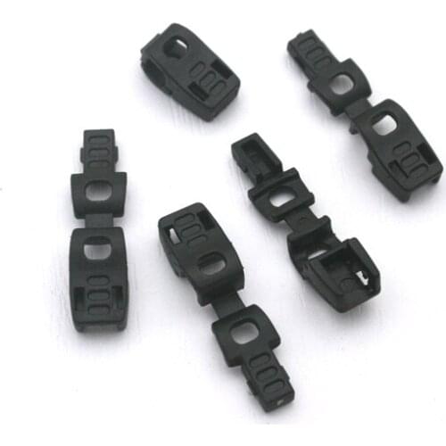 Wholesale A-127 black plastic cord end clip, Rope Stopper, Toggle Clip, Cord bell free shipping