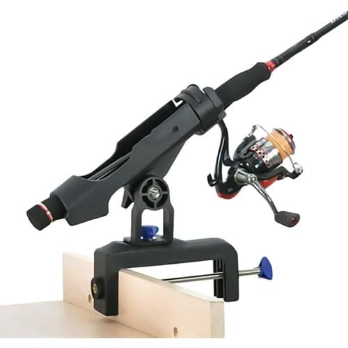 Fishing Rod rack Holders Rest Adjustable Removable 360 degree Kayak Boat Support Tools Accessories Pole Bracket Stand Holder