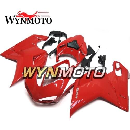 Full Fairings For Ducati 1098 848 1198 2007-2012 Injection ABS Plastics 1198 07-12 Body Kits Motorcycle Red Cowlings Hull Covers