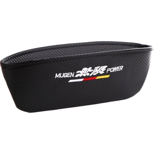 Seat Crevice Storage Bag For Mugen Logo For Honda Crv Accord Fit Civic Elysion Odyssey Insight Box Car Accessories Organizer
